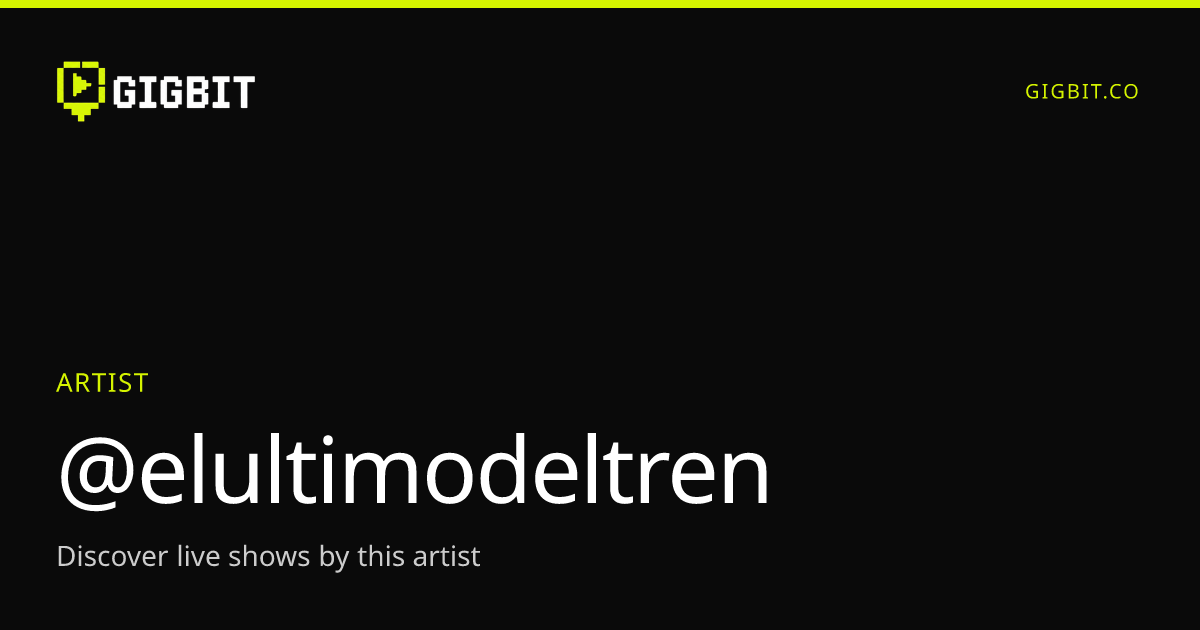 @elultimodeltren