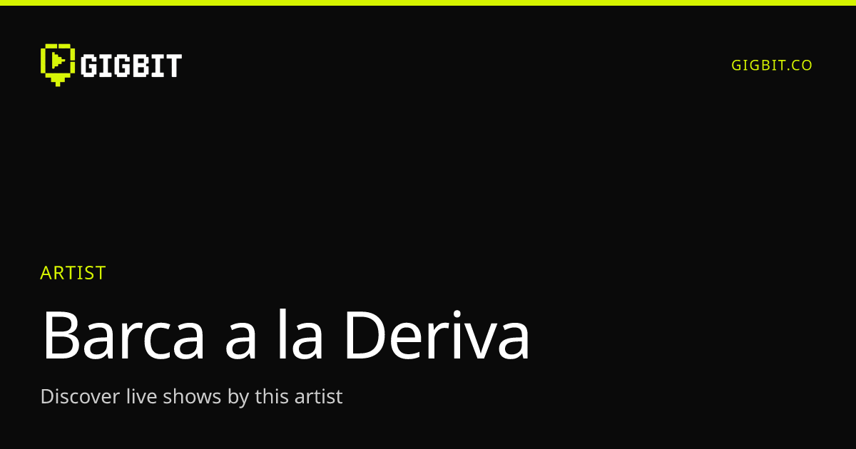 Barca a la Deriva