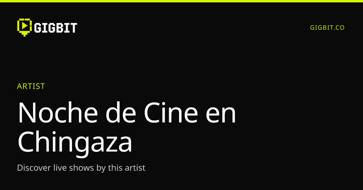 Noche de Cine en Chingaza