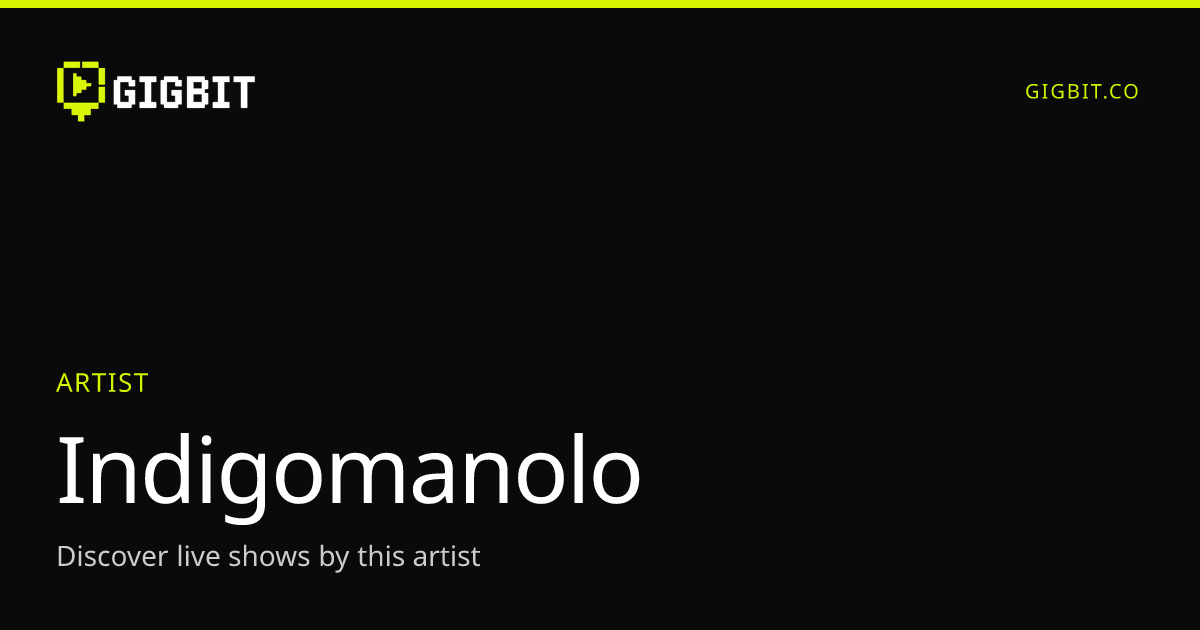 Indigomanolo