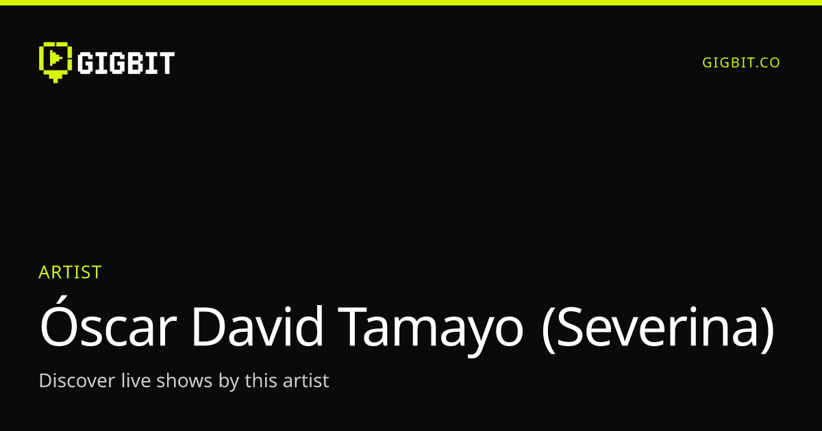 Óscar David Tamayo (Severina)