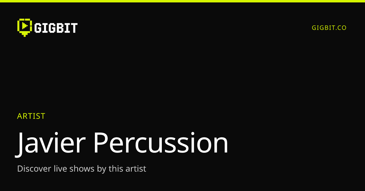 Javier Percussion