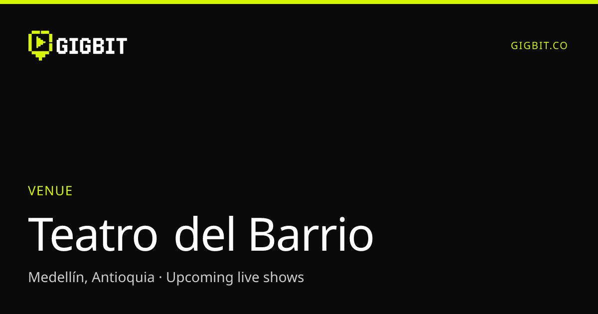Teatro del Barrio