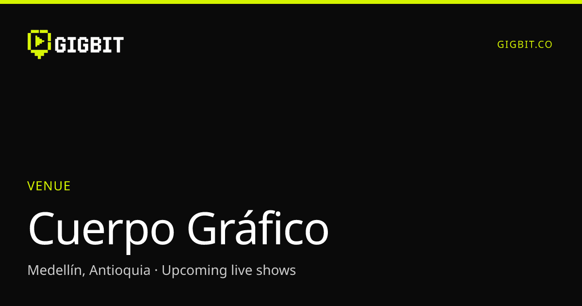 Cuerpo Gráfico