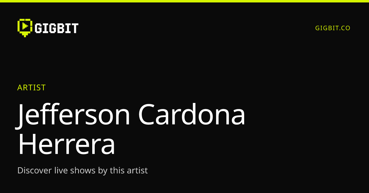 Jefferson Cardona Herrera