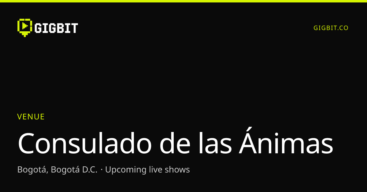 Consulado de las Ánimas