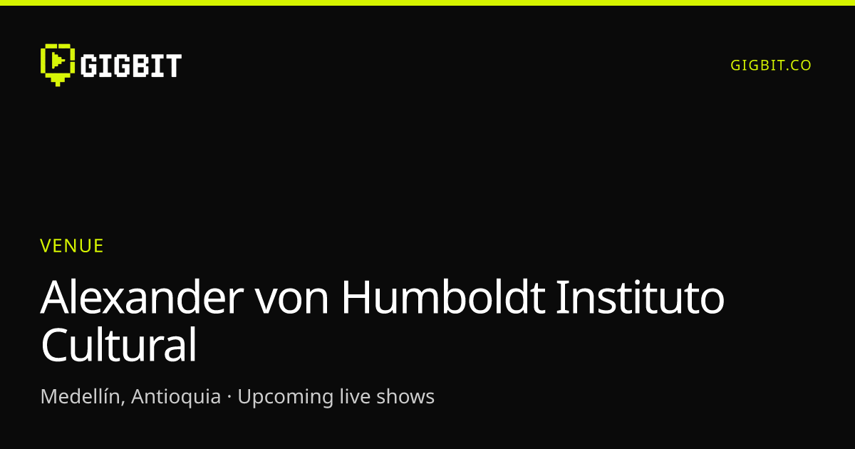 Alexander von Humboldt Instituto Cultural