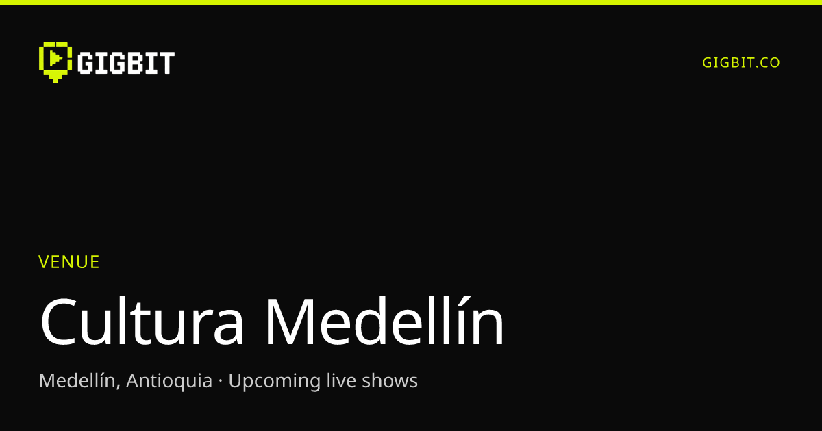 Cultura Medellín