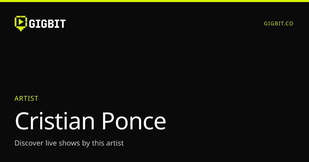 Cristian Ponce
