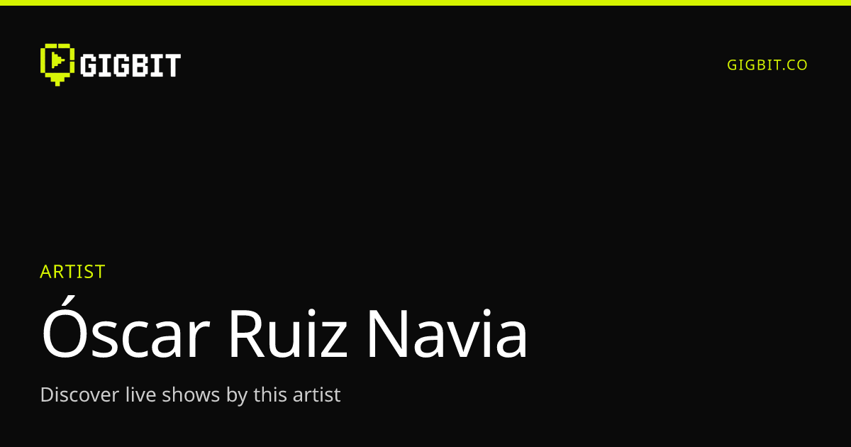 Óscar Ruiz Navia
