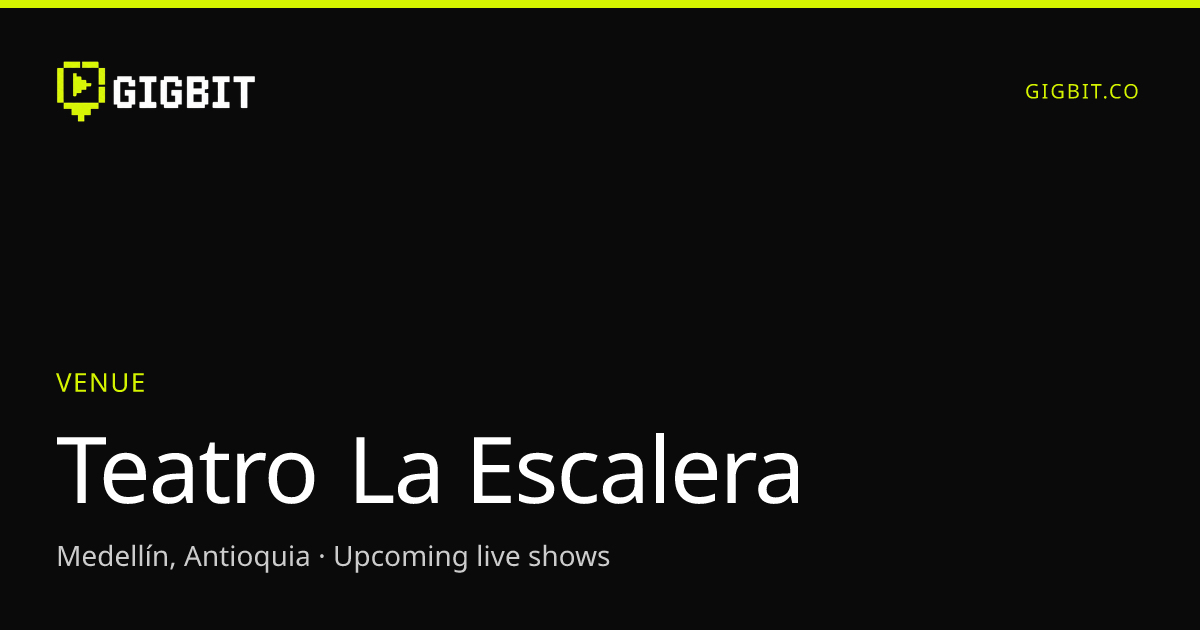 Teatro La Escalera