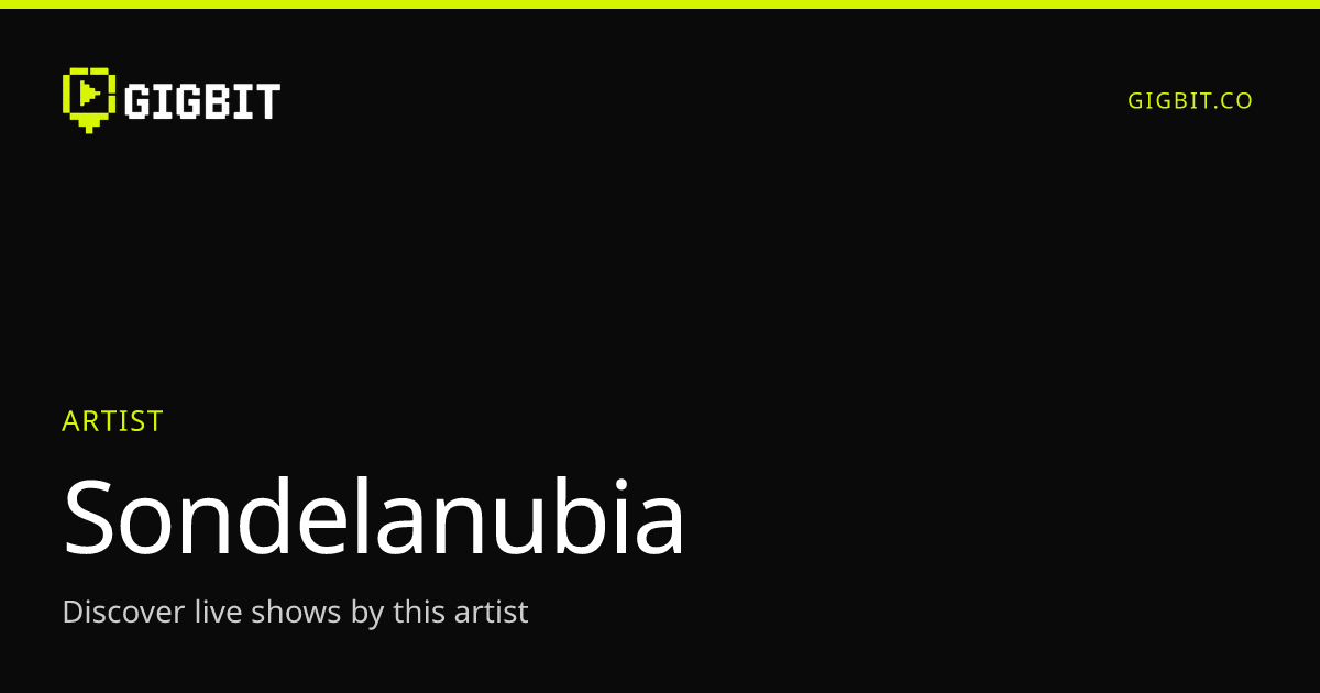 Sondelanubia