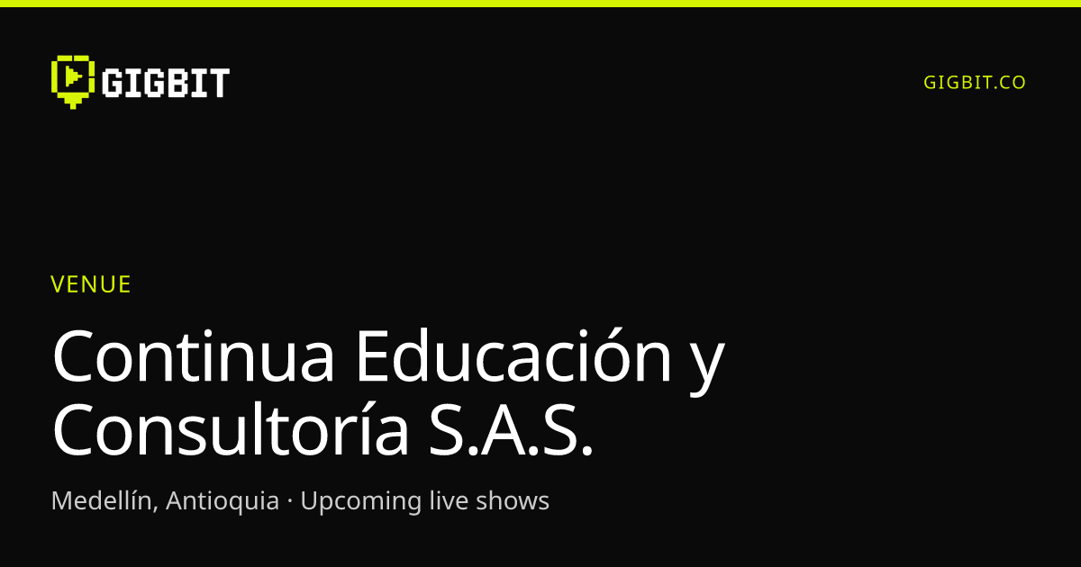 Continua Educación y Consultoría S.A.S.