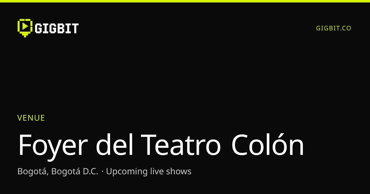 Foyer del Teatro Colón