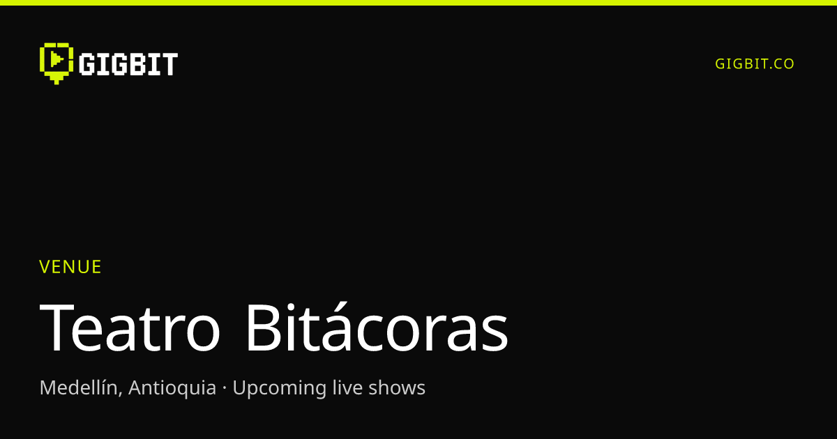 Teatro Bitácoras