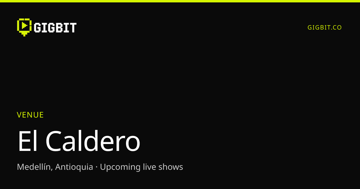 El Caldero