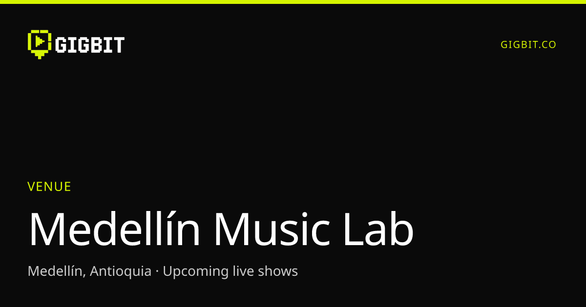 Medellín Music Lab