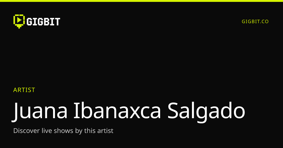 Juana Ibanaxca Salgado