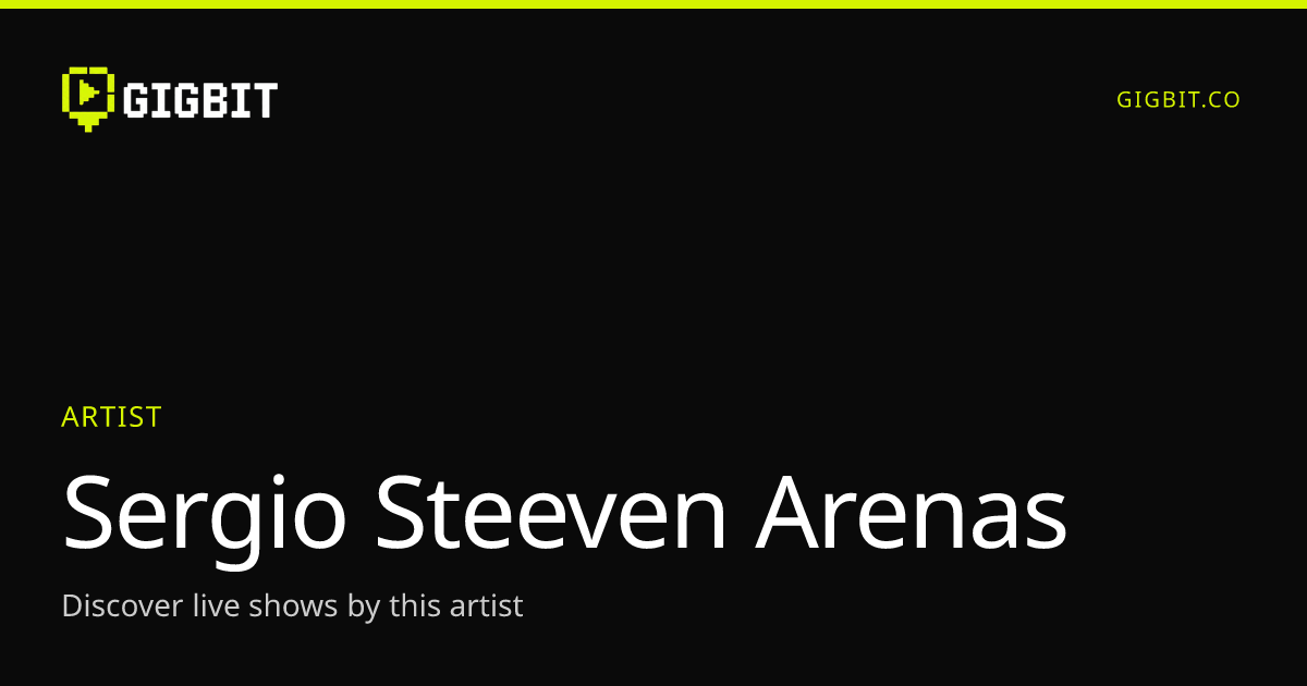Sergio Steeven Arenas