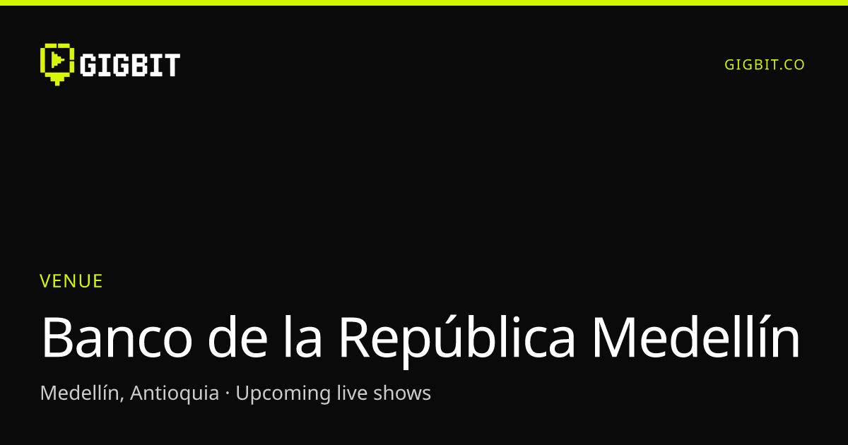 Banco de la República Medellín
