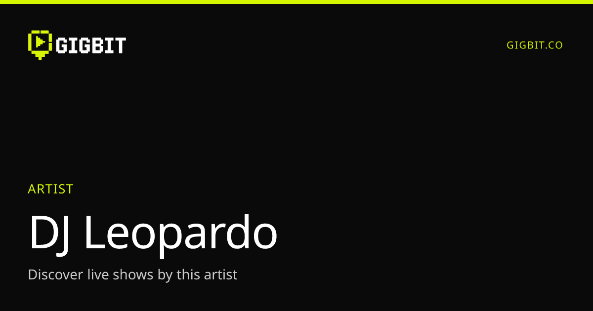 DJ Leopardo
