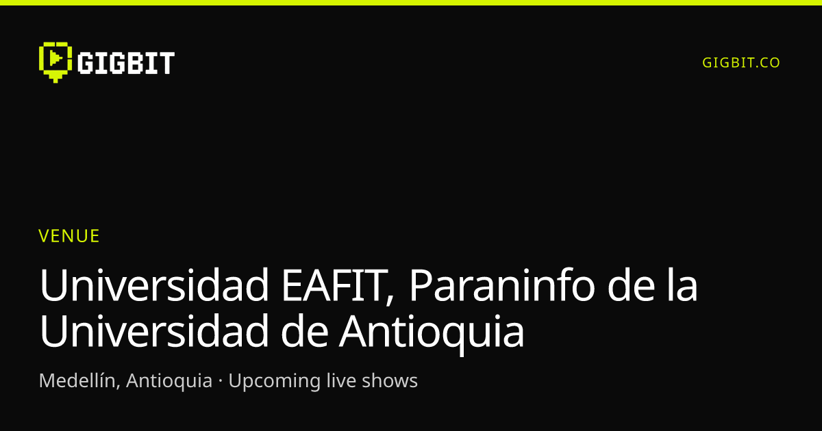 Universidad EAFIT, Paraninfo de la Universidad de Antioquia