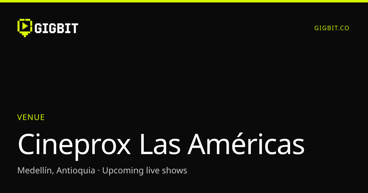 Cineprox Las Américas
