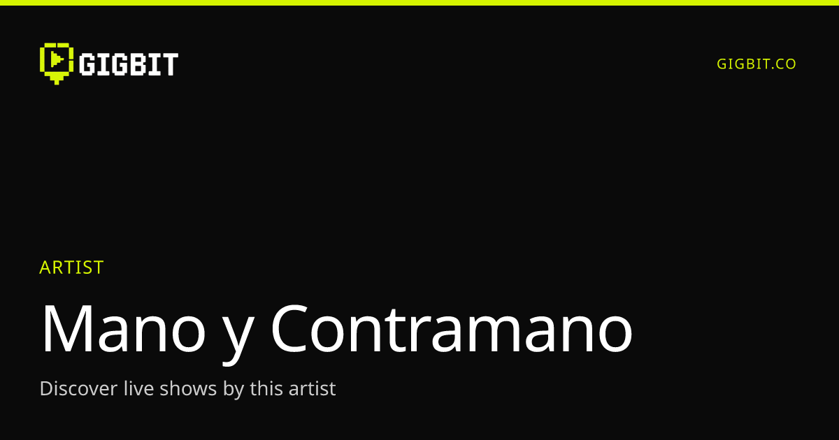 Mano y Contramano
