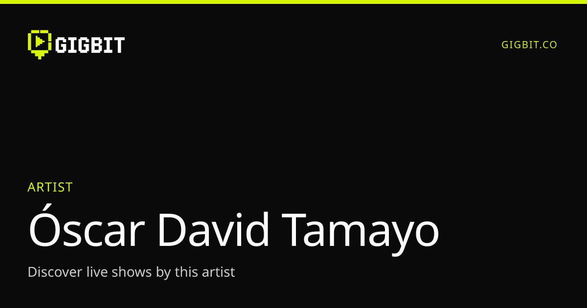 Óscar David Tamayo