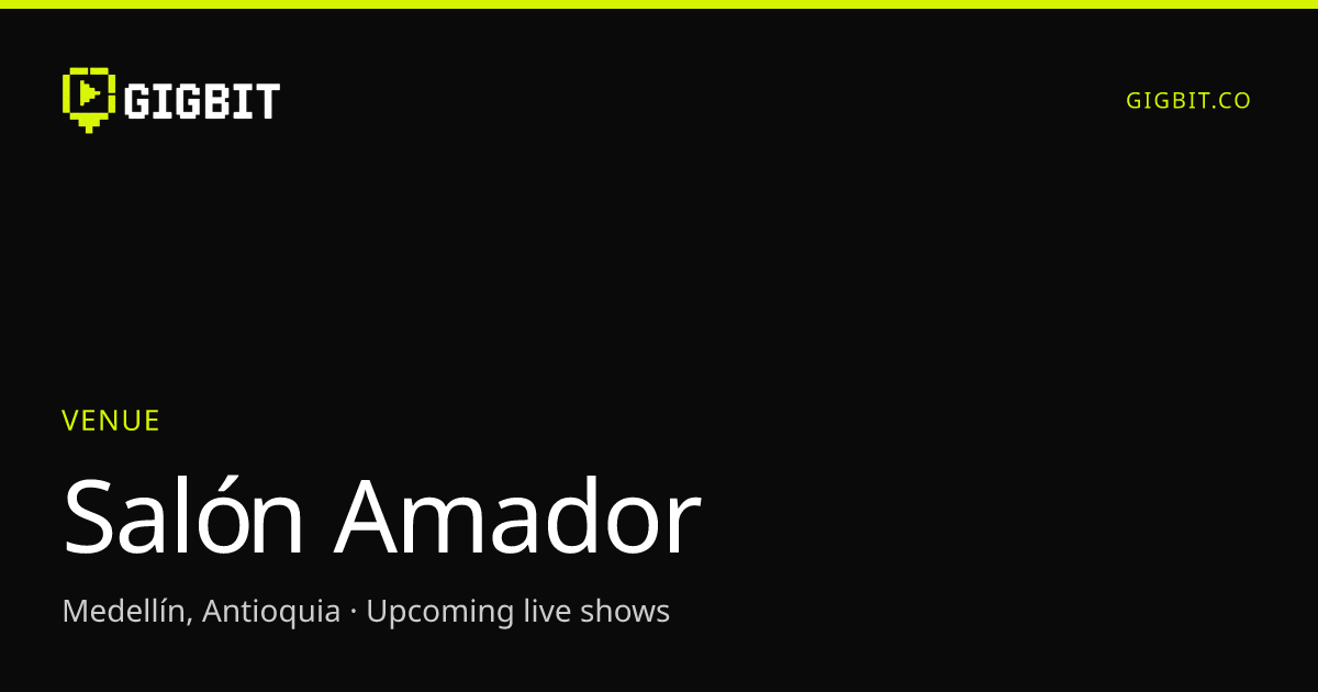 Salón Amador