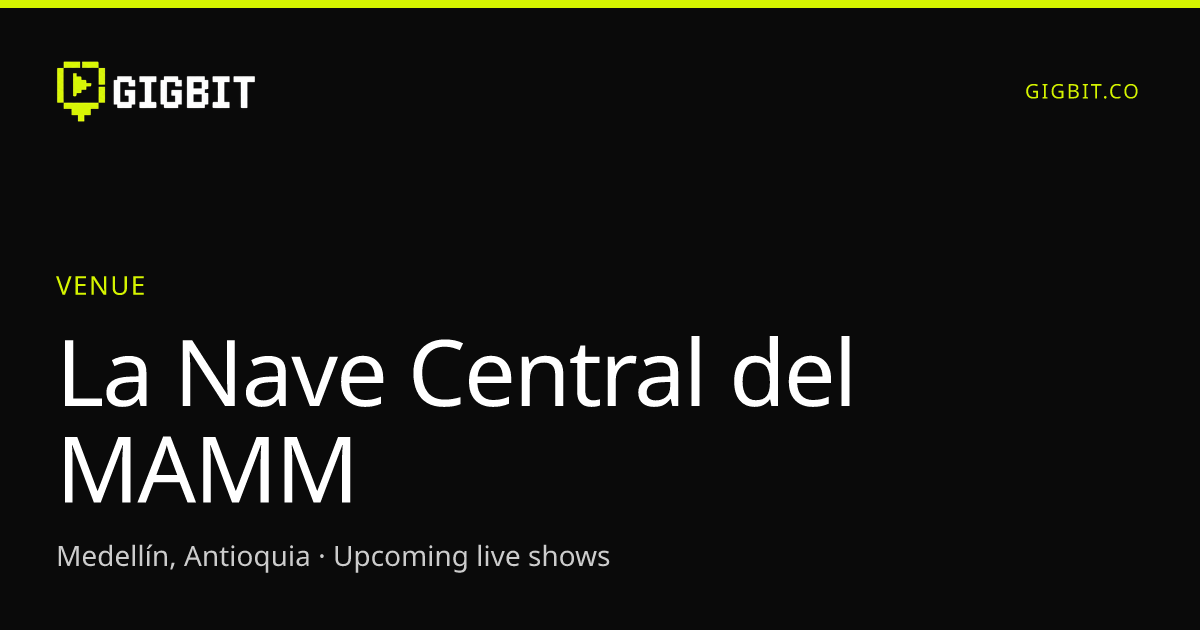 La Nave Central del MAMM