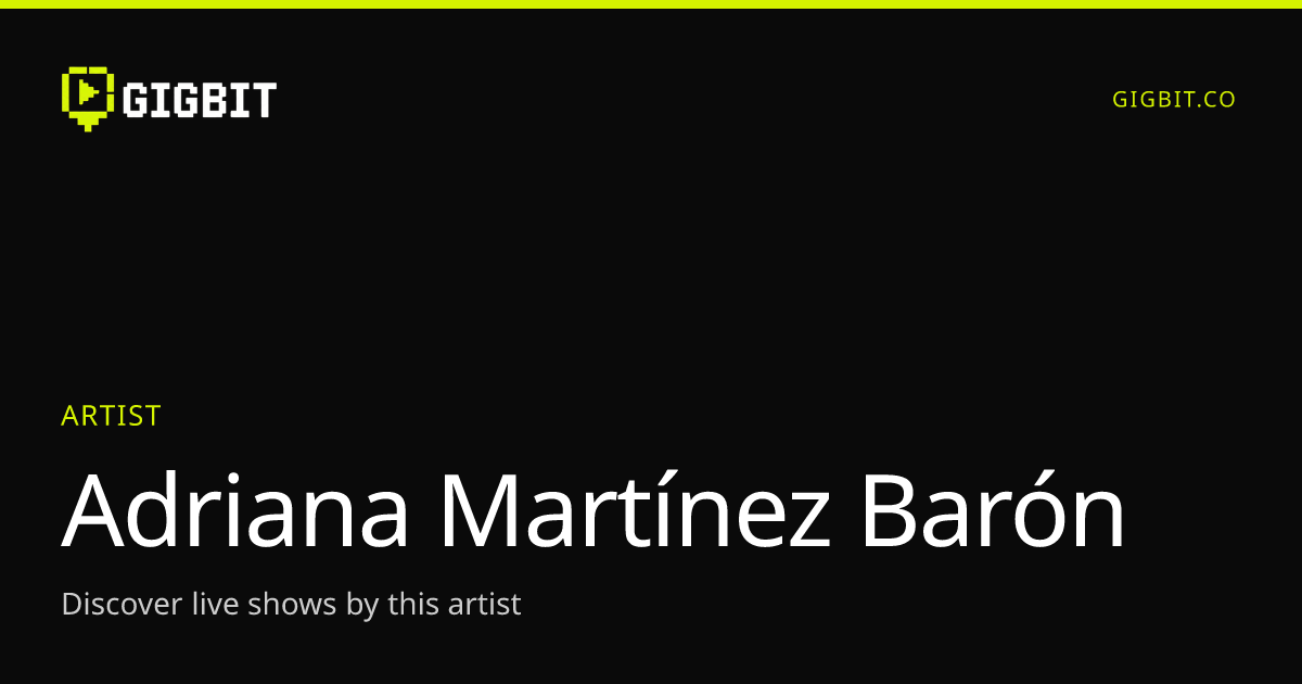 Adriana Martínez Barón