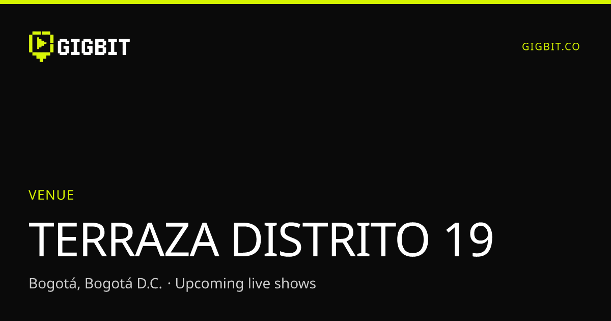 TERRAZA DISTRITO 19