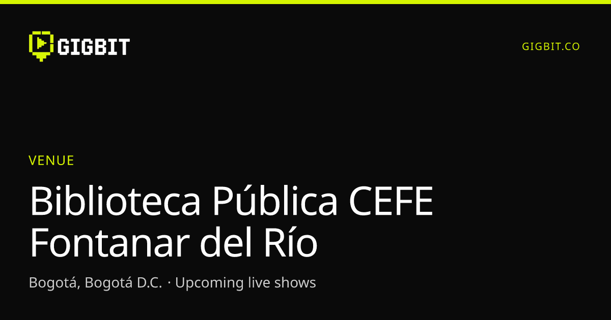 Biblioteca Pública CEFE Fontanar del Río