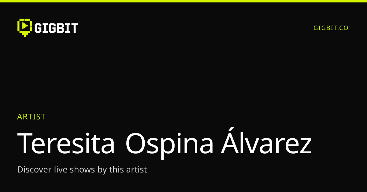 Teresita Ospina Álvarez