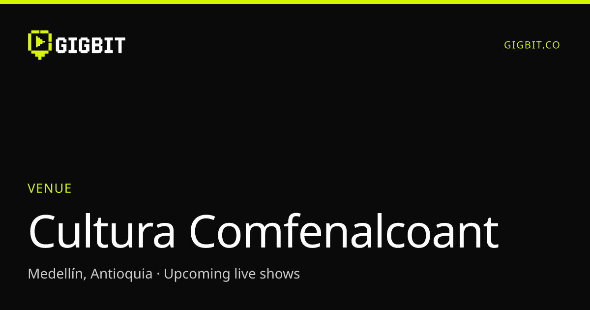 Cultura Comfenalcoant