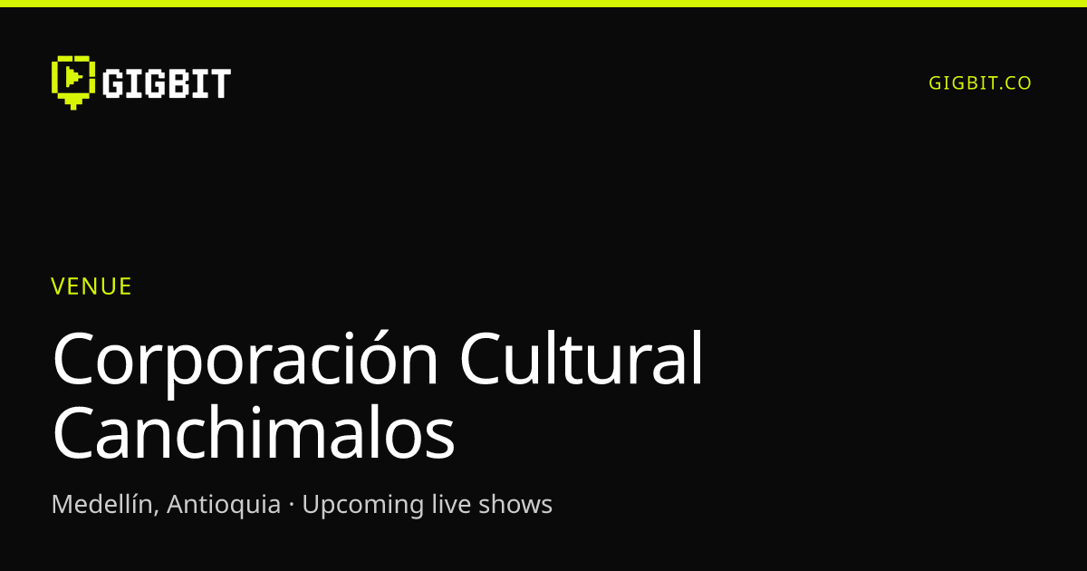 Corporación Cultural Canchimalos