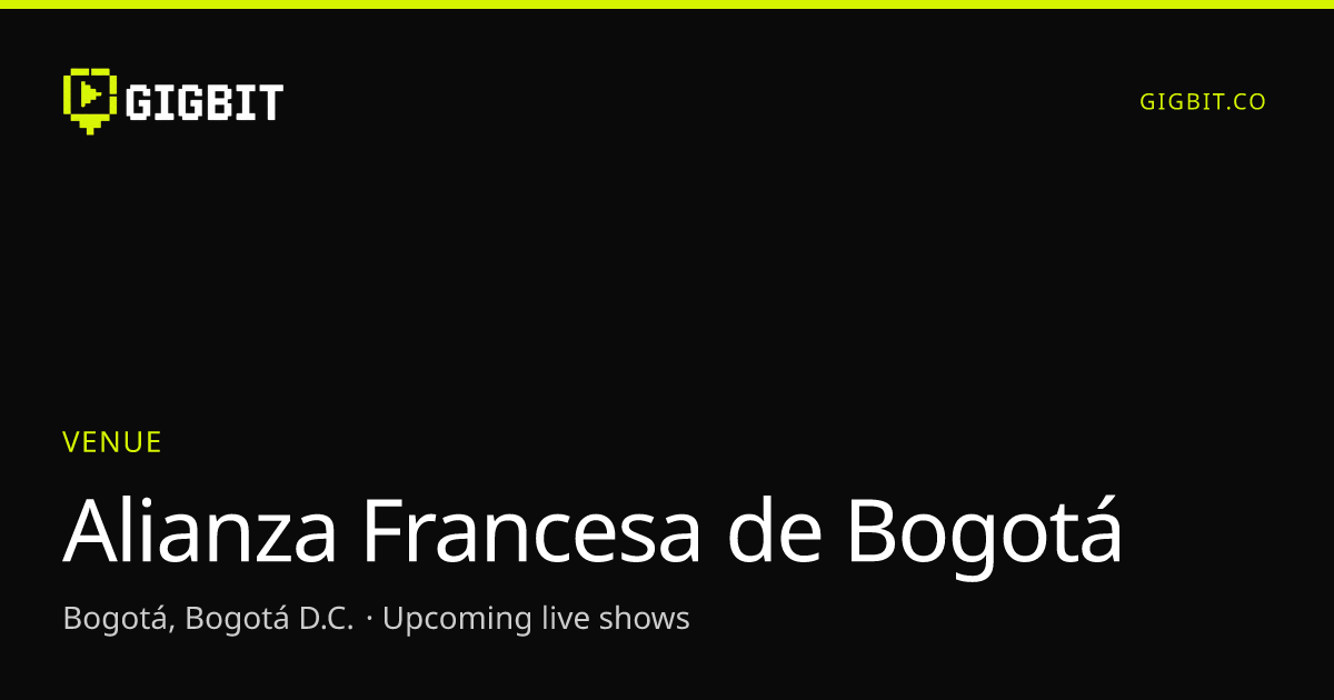 Alianza Francesa de Bogotá