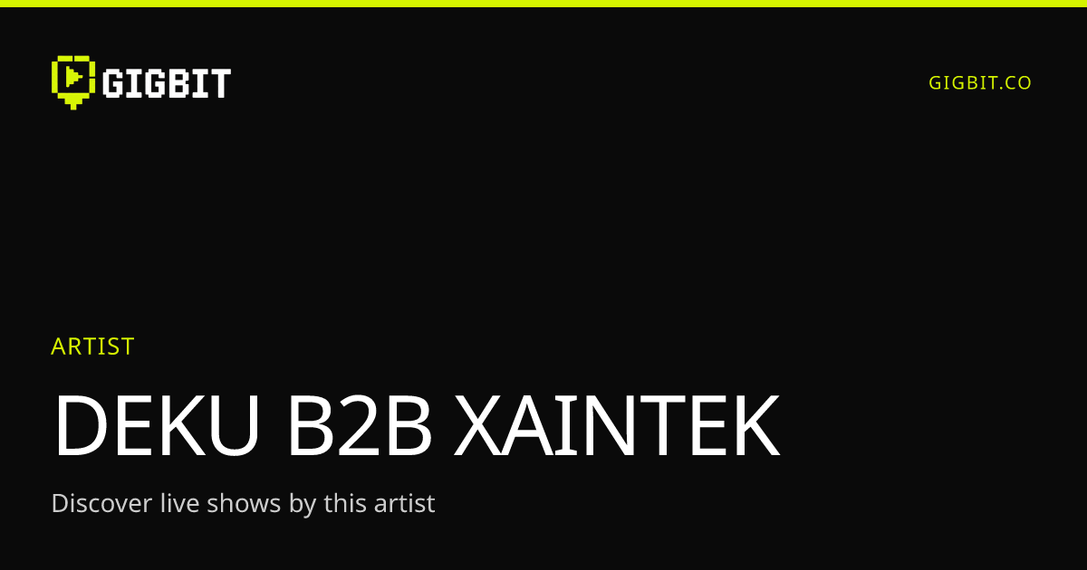 DEKU B2B XAINTEK