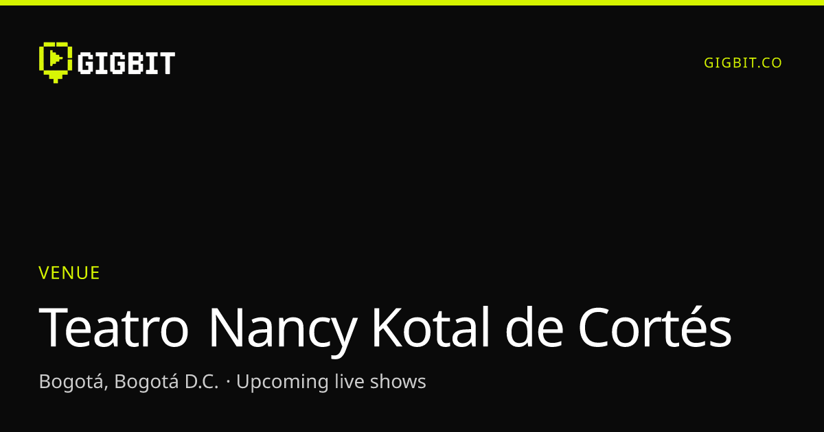 Teatro Nancy Kotal de Cortés