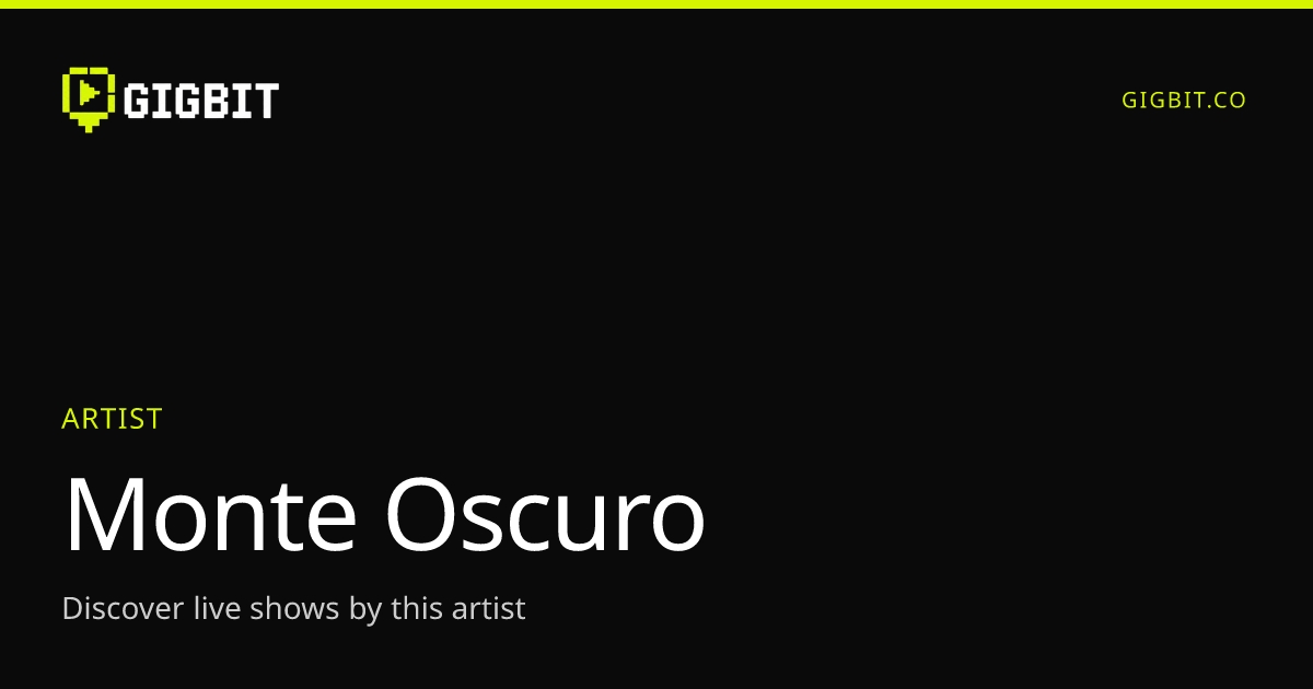 Monte Oscuro