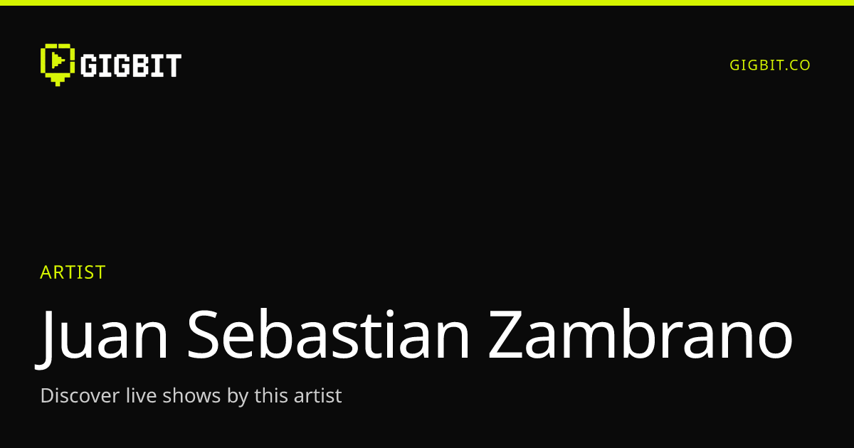 Juan Sebastian Zambrano