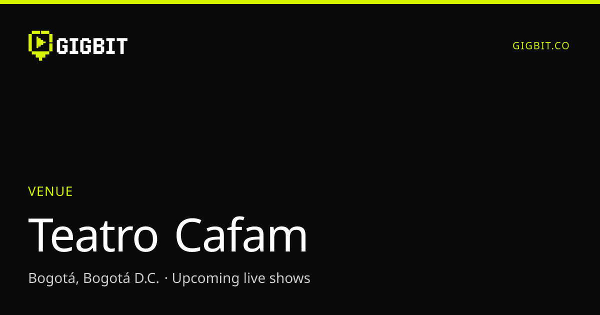 Teatro Cafam