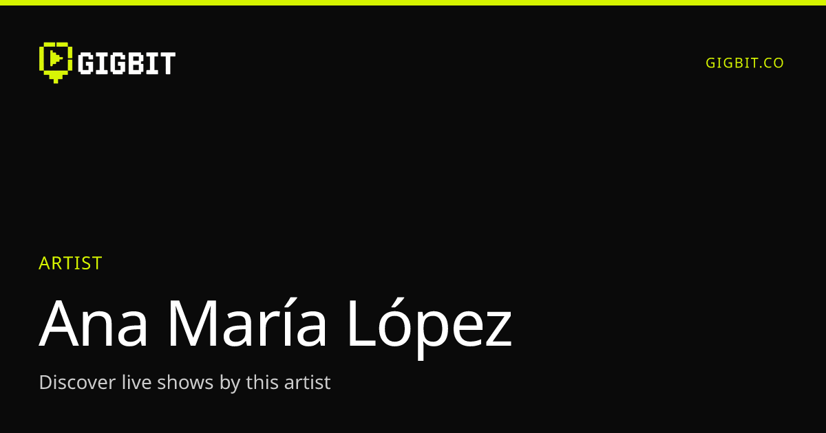 Ana María López
