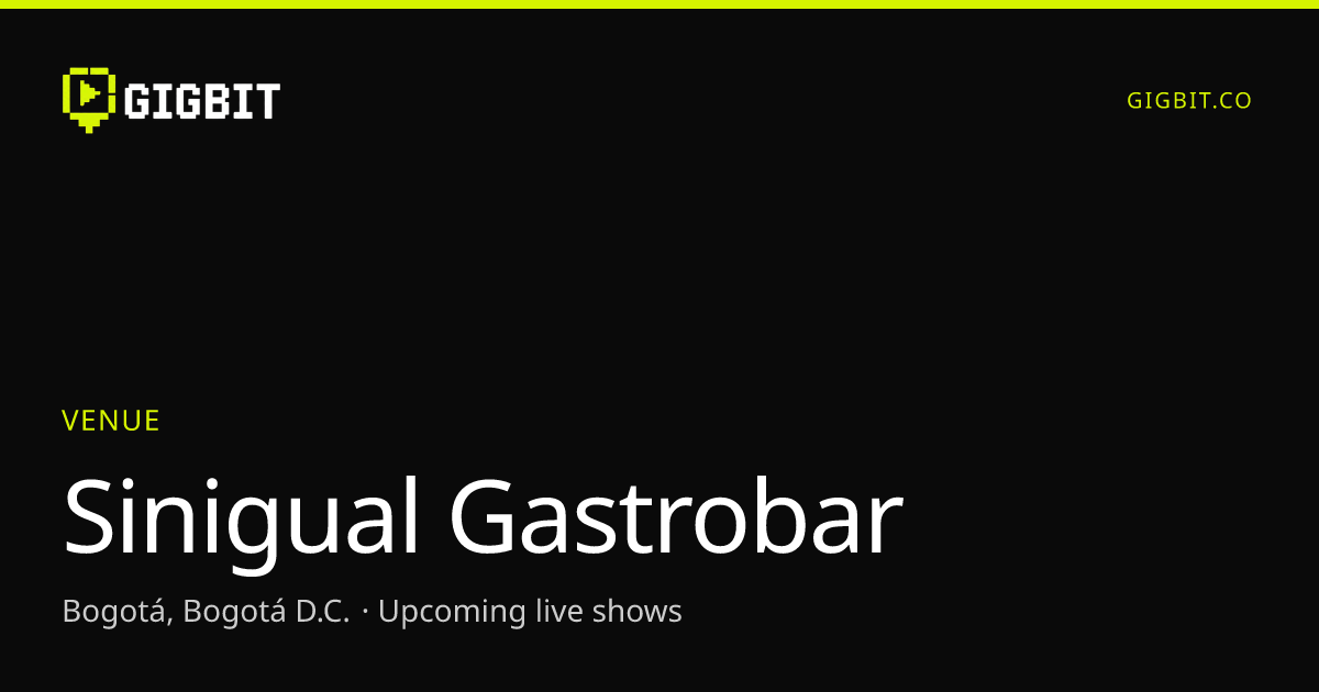 Sinigual Gastrobar