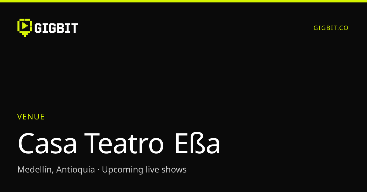 Casa Teatro Eßa
