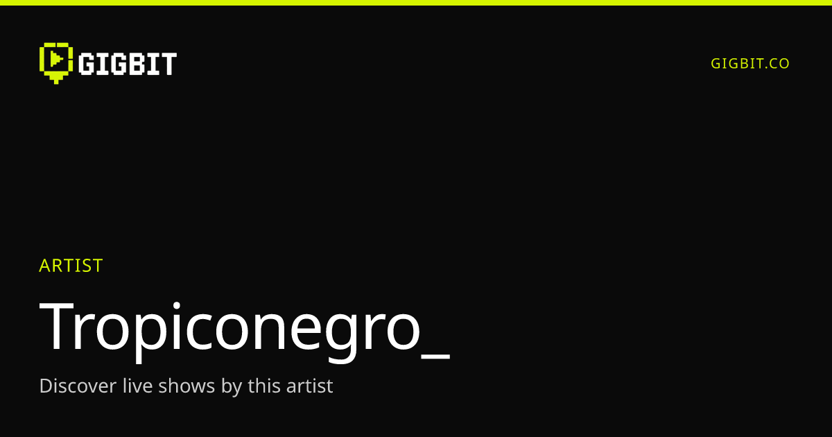 Tropiconegro_