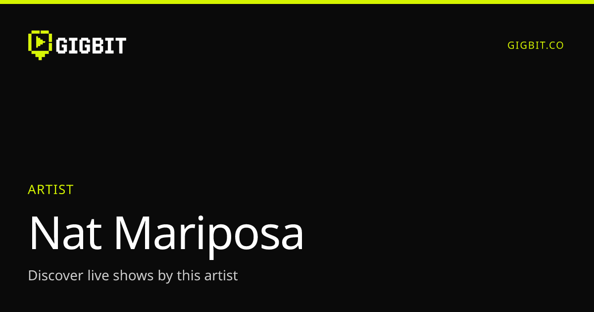 Nat Mariposa