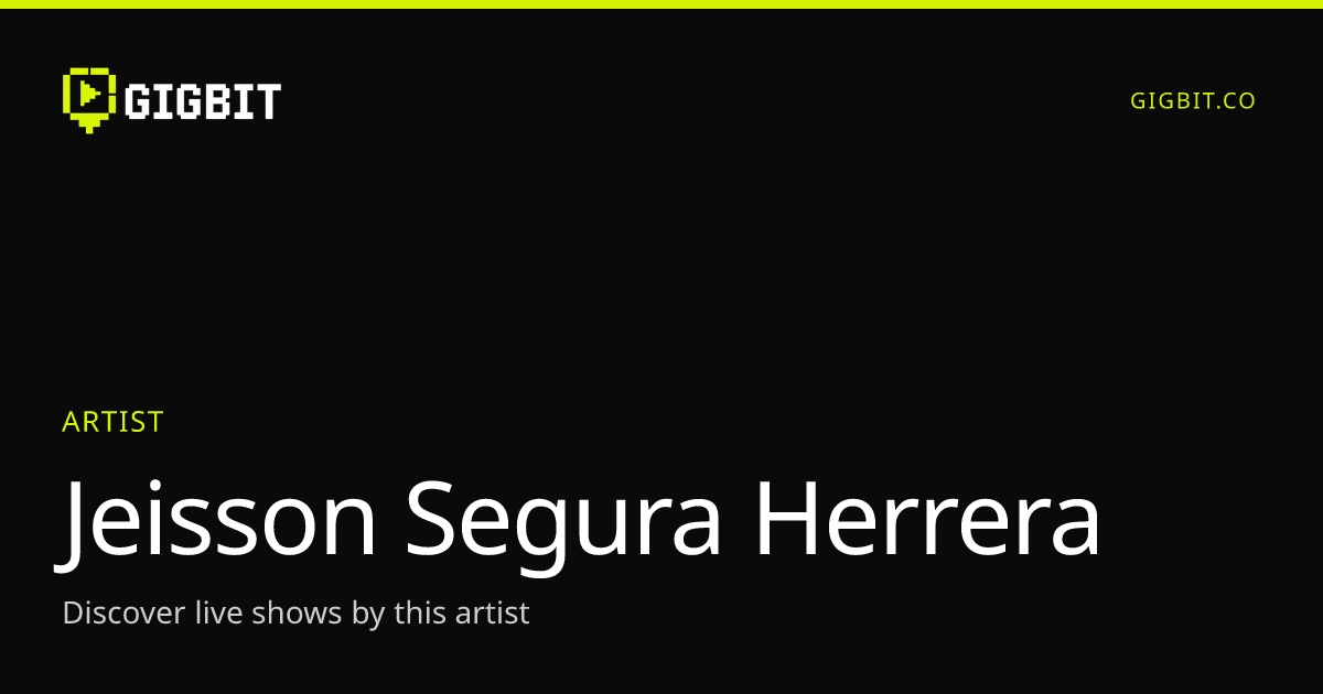 Jeisson Segura Herrera
