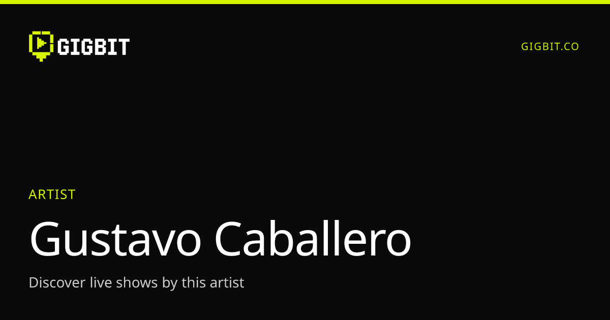 Gustavo Caballero